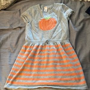 Gymboree Embroidered Pumpkin Dress - Size 8